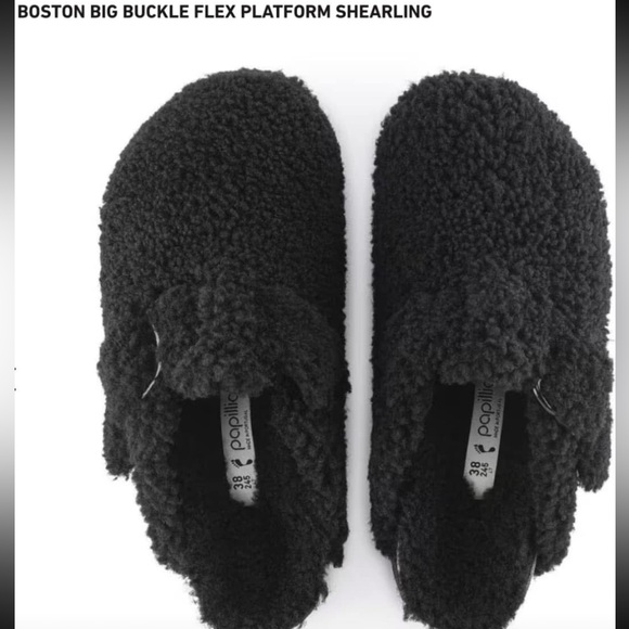 Birkenstock Big Buckle Flex Platform Shearling - Picture 2 of 6